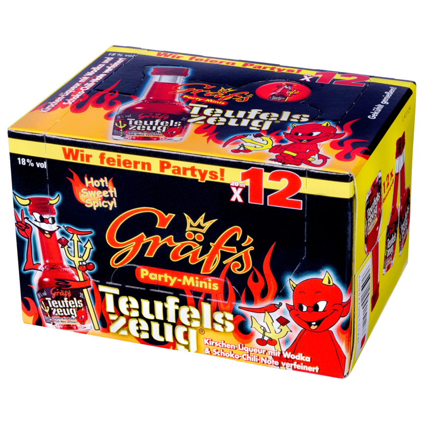 Gräf's Party Minis Teufelszeug 12x0,02l